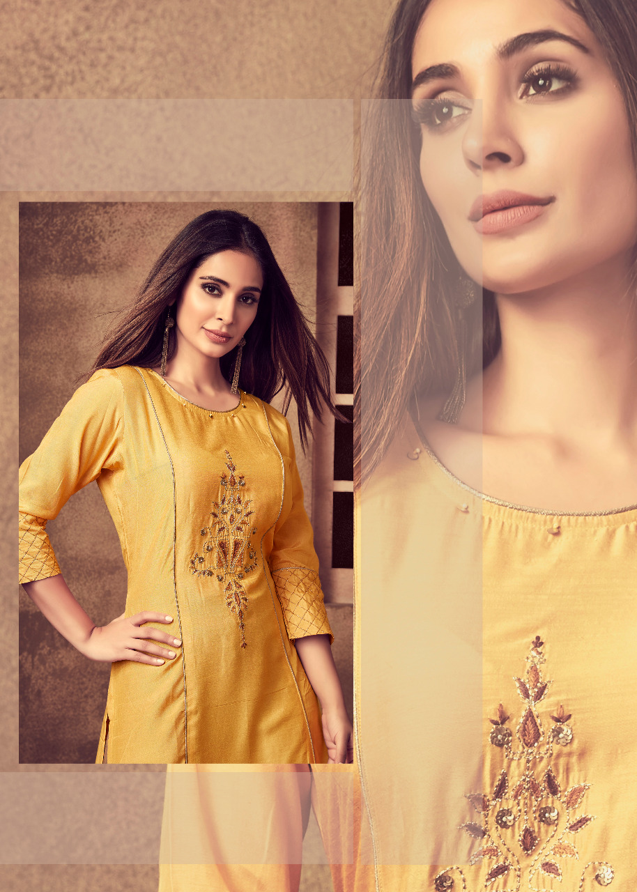 vink sabhya new and modern style kurta bottom and dupatta catalog