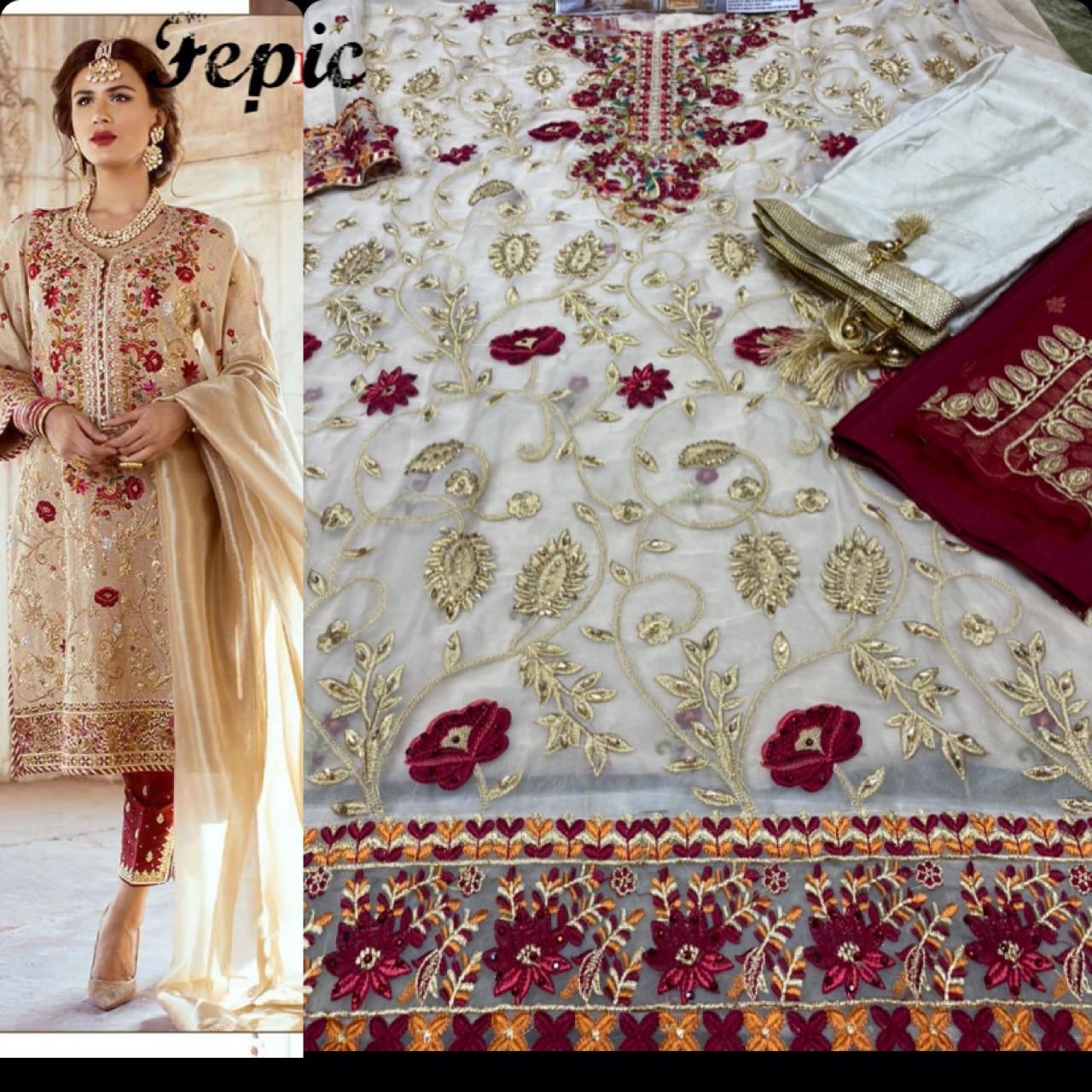 Fepic d no c 1018 catchy look salwar suit catalog