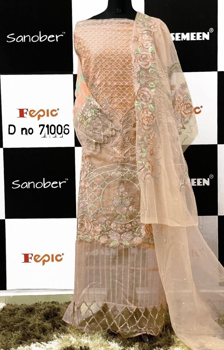 FEPIC Fepic 71006 Salwar Kameez Georgette Singles