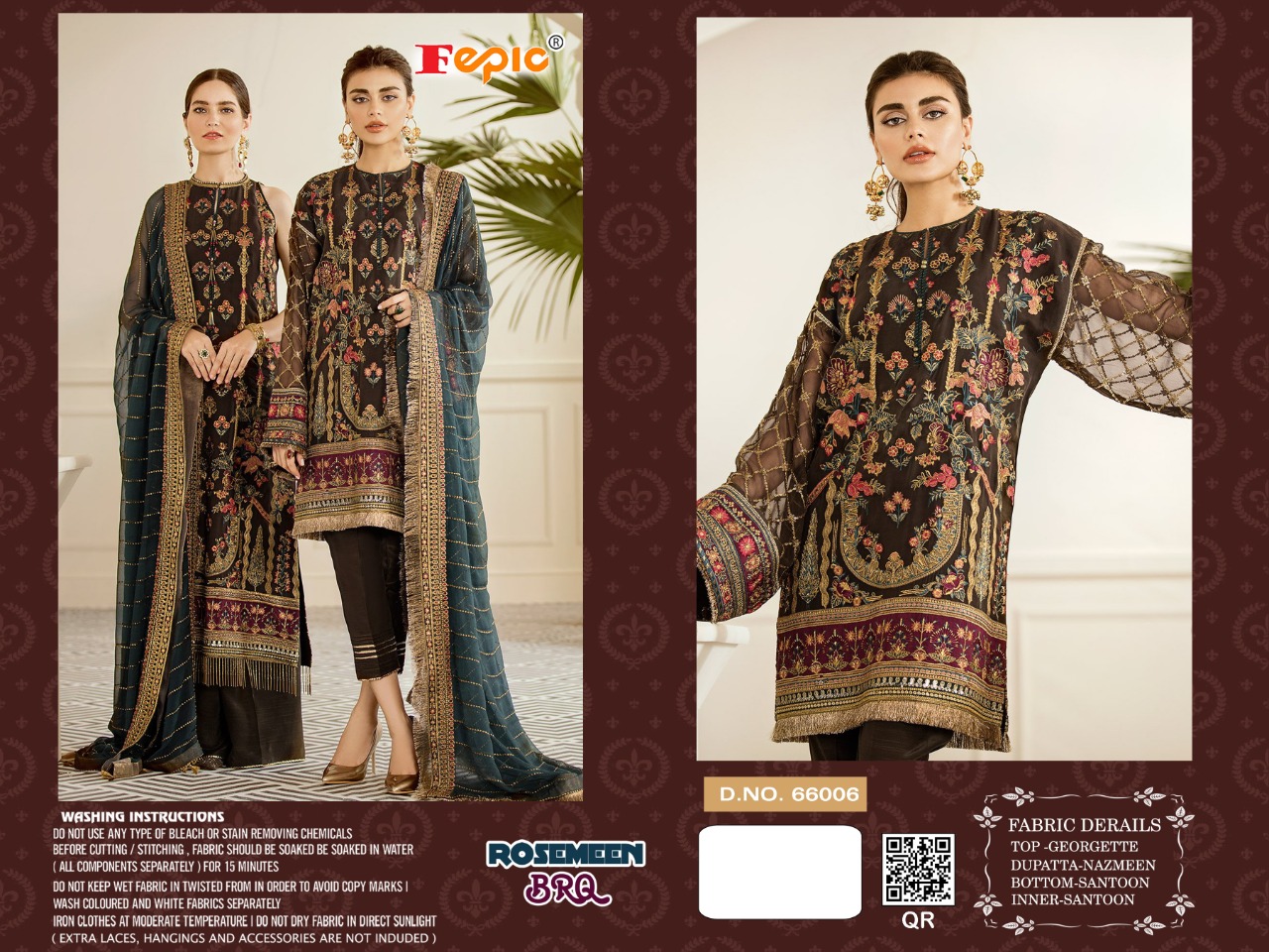 FEPIC Fepic 66006 Salwar Kameez Georgette Singles