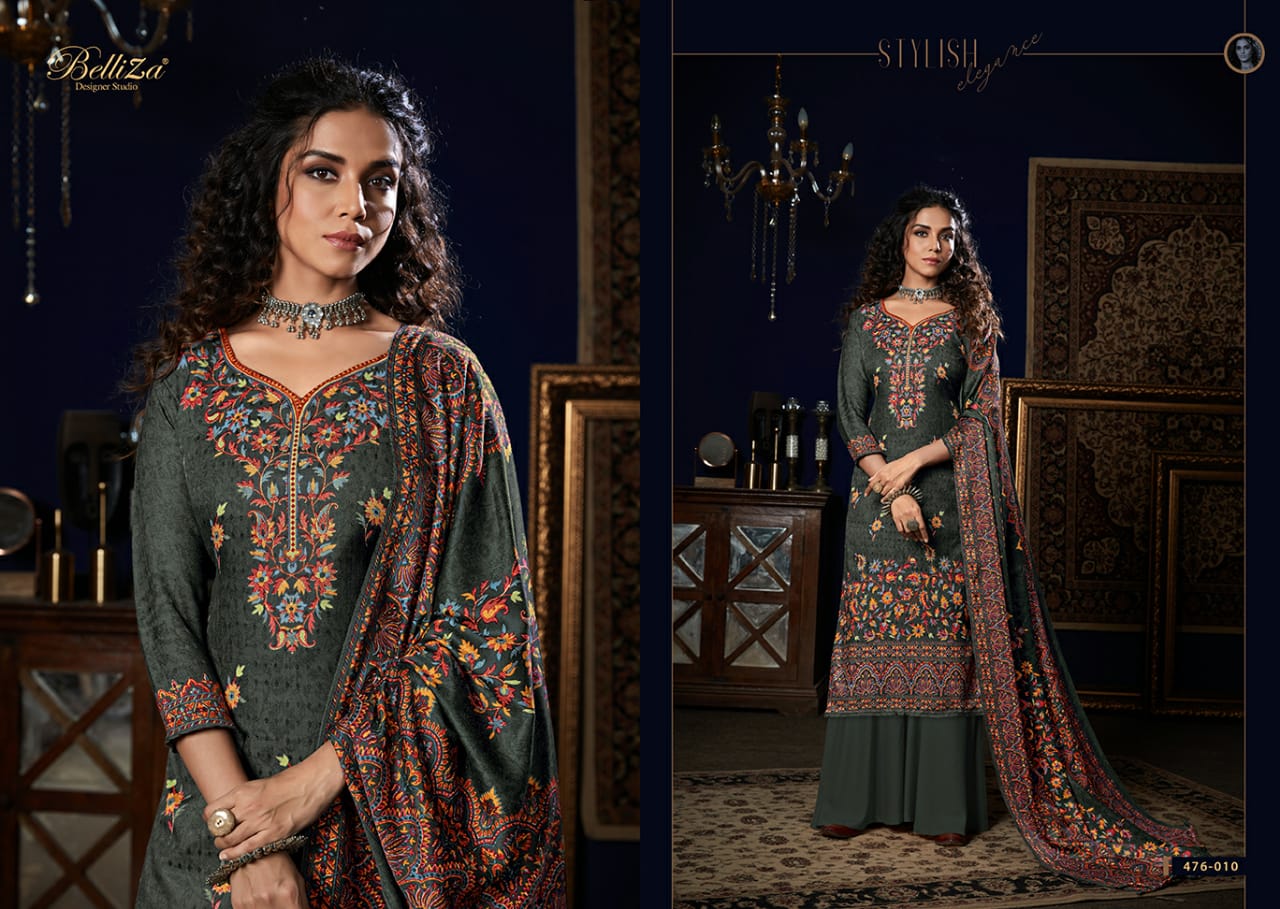 belliza designer studio aisha vol 3 exclusiv digital print salwar suit catalog