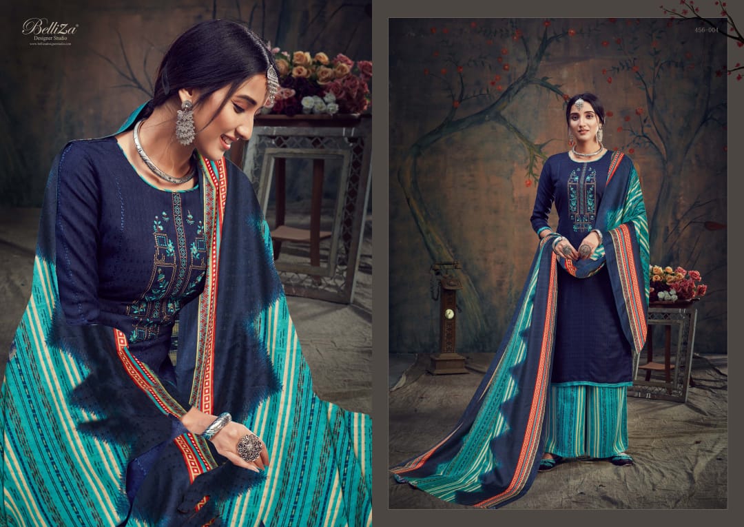 Belliza designer studio nizam e patiala vol 2 innovative style salwar suit catalog