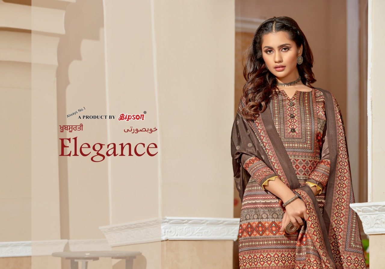 bipson elegance 1186 1189  silk exclusive digital print salwar suit catalog