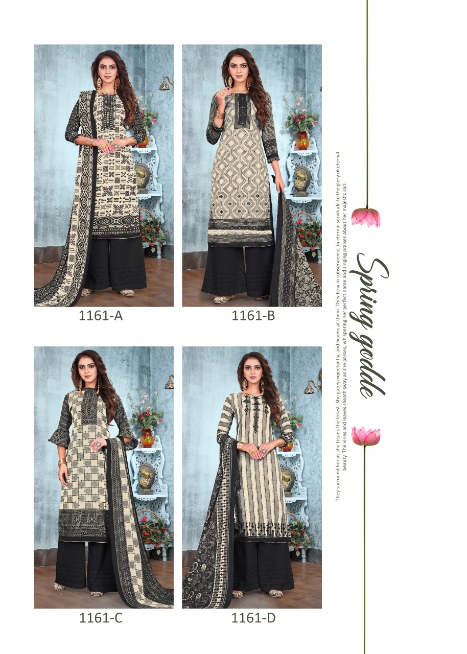 bipson season 1161 pashmina attrective print  dupatta Pashmina Shawl Print salwar suit catalog