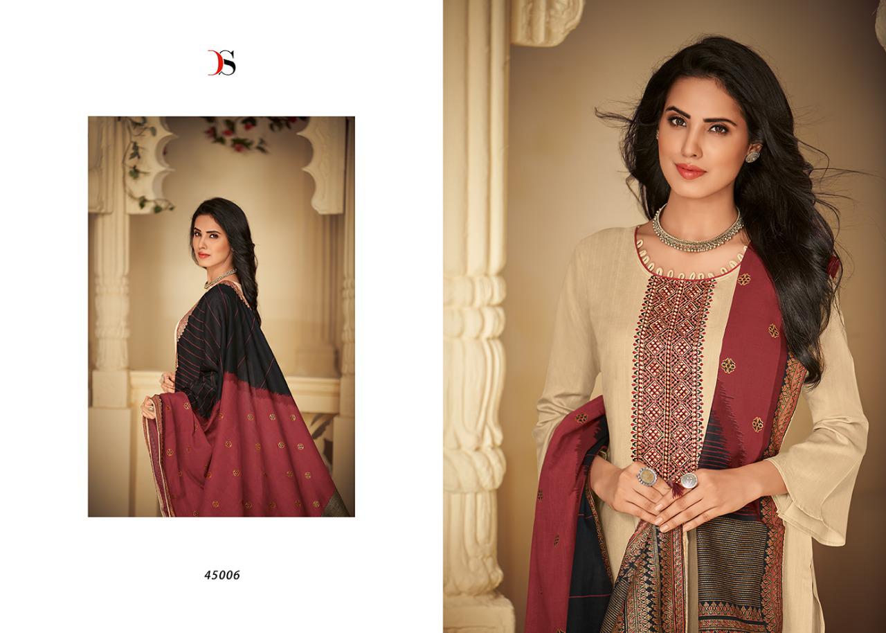 deepsy suit panghat 4 pasmina atrective heavy embroidary look salwar suit catalog