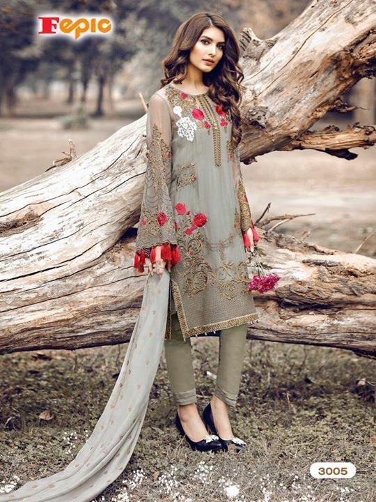 FEPIC rosemeen 3005  Salwar Kameez Georgette Singles