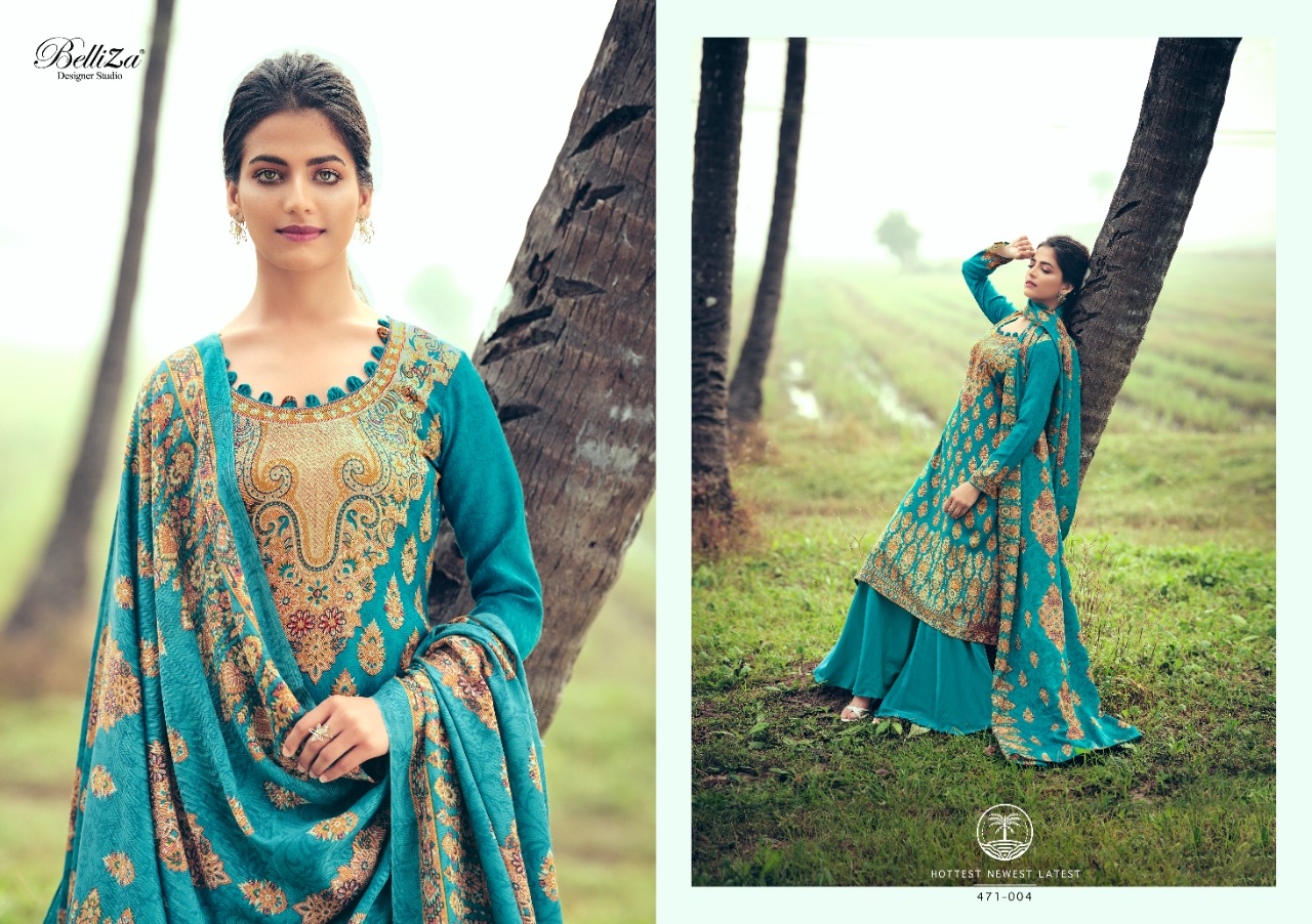 Zulfat Designer studio ruhani pashmina attrective print Dupatta Pure Pashmina Shawl salwar suit catalog