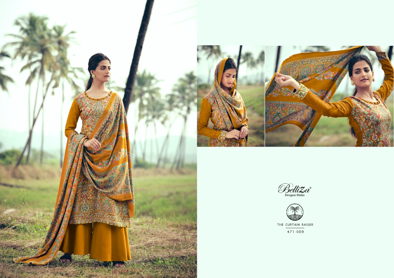 Zulfat Designer studio ruhani pashmina attrective print Dupatta Pure Pashmina Shawl salwar suit catalog