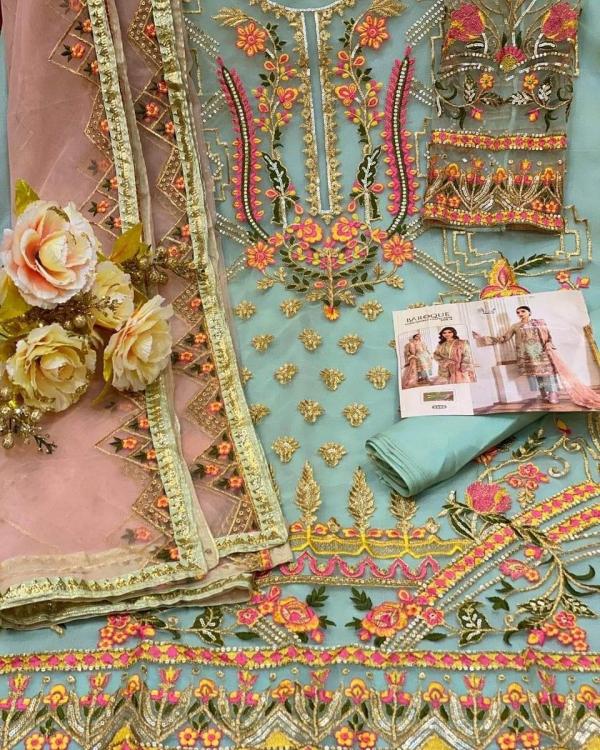 shree fab  S 1142 Salwar Kameez Georgget Singles