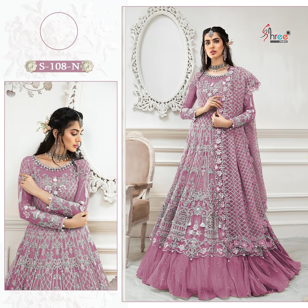 shree fab S 108 N Salwar Kameez Georgget Singles