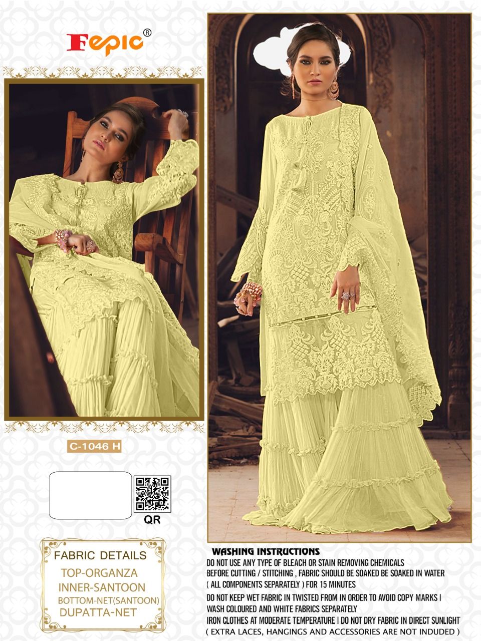 FEPIC  1046 H SINGLE  Salwar Kameez Georgette Singles