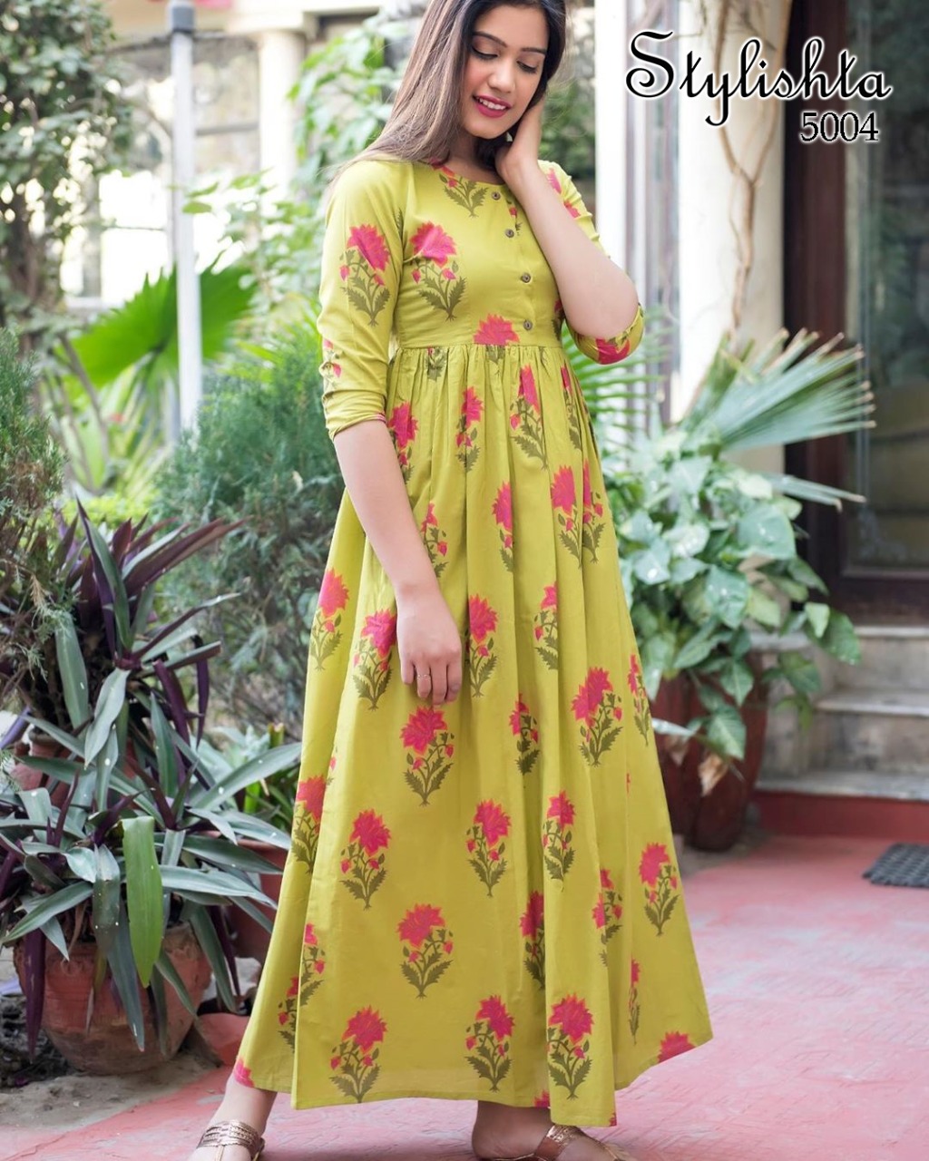 Stylishta Stylishta 5004 Kurti Maslin Singles