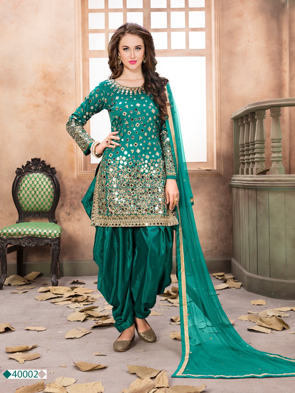 dani aanaya 40000 series silk new and modern style salwar suit catalog