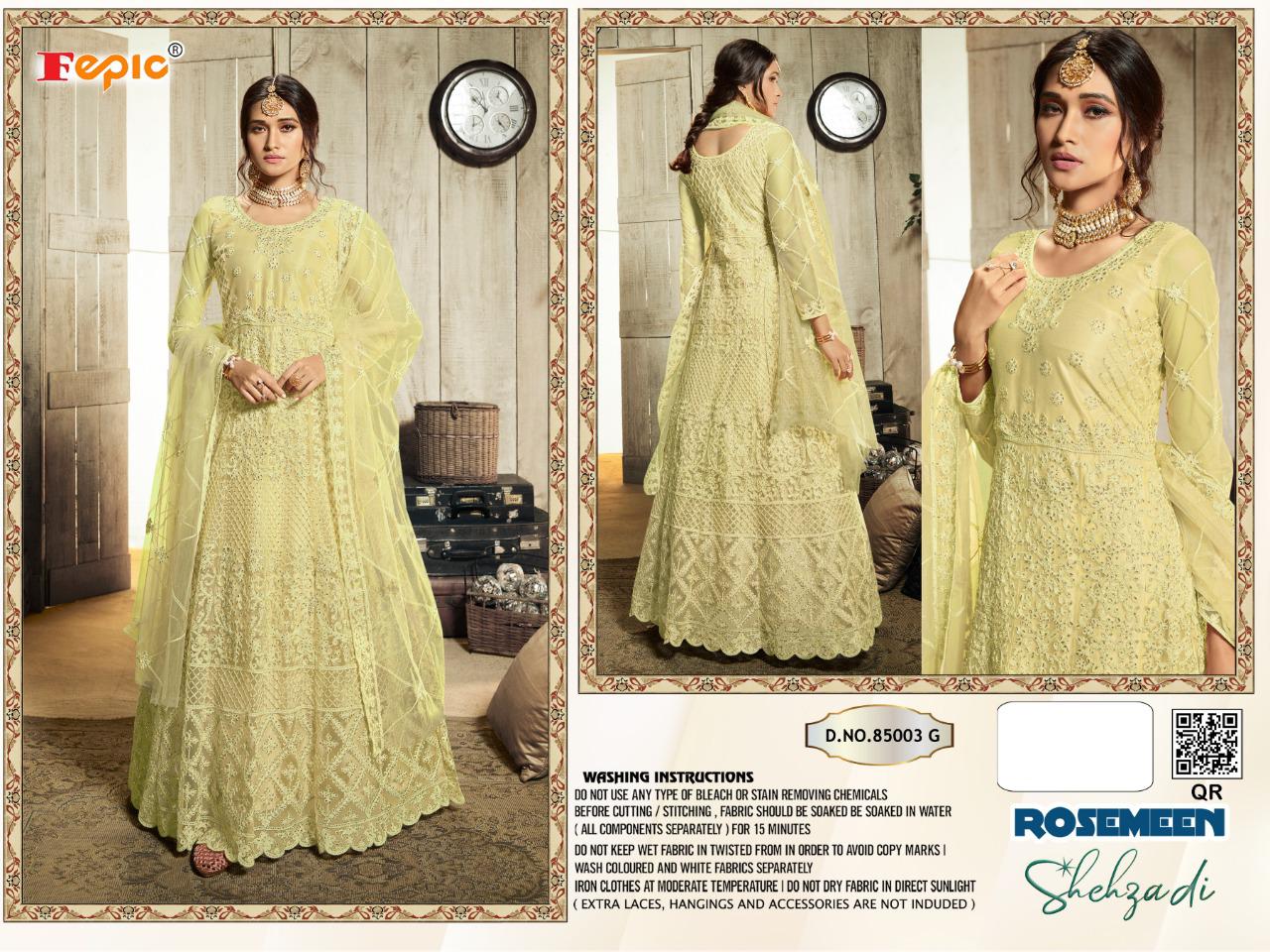 Fepic Rosemeen SHEHZADI BLOCKBUSTER VOL 1 Net Gorgeous Look Salwar Suit Catalog