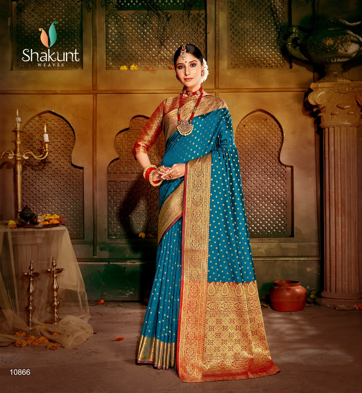 shakunt weaves manmohini silk festive look sarees catalog