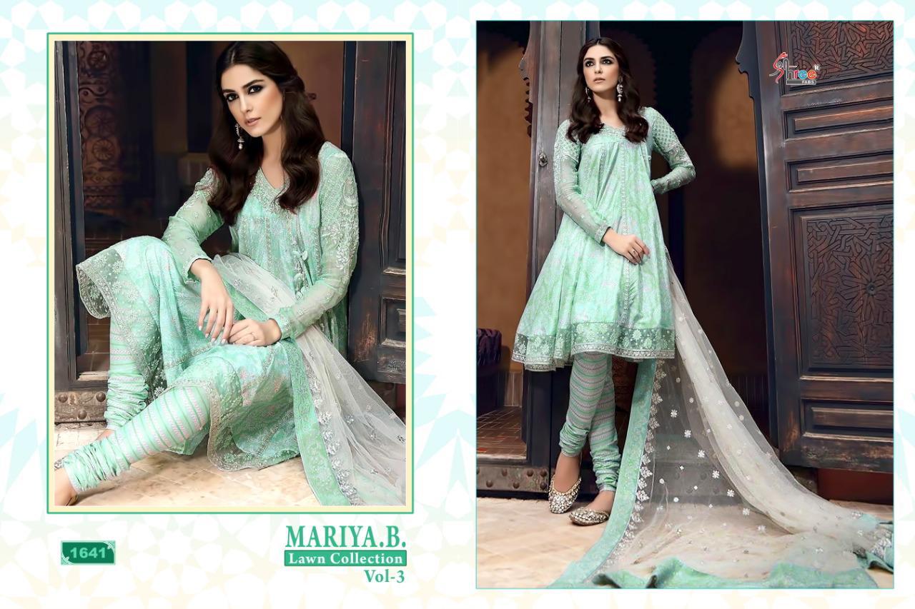 SHREE FABS Mariya B Lawn 1641  Salwar Kameez Cotton Singles