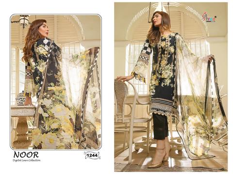 SHREE FABS NOOR 1244 COTTON SUITS IN single