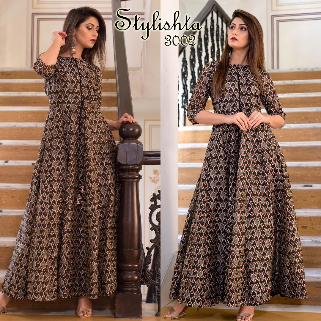 Stylishta vol 1 3001  3004 maslian gorgeous look gown catalog