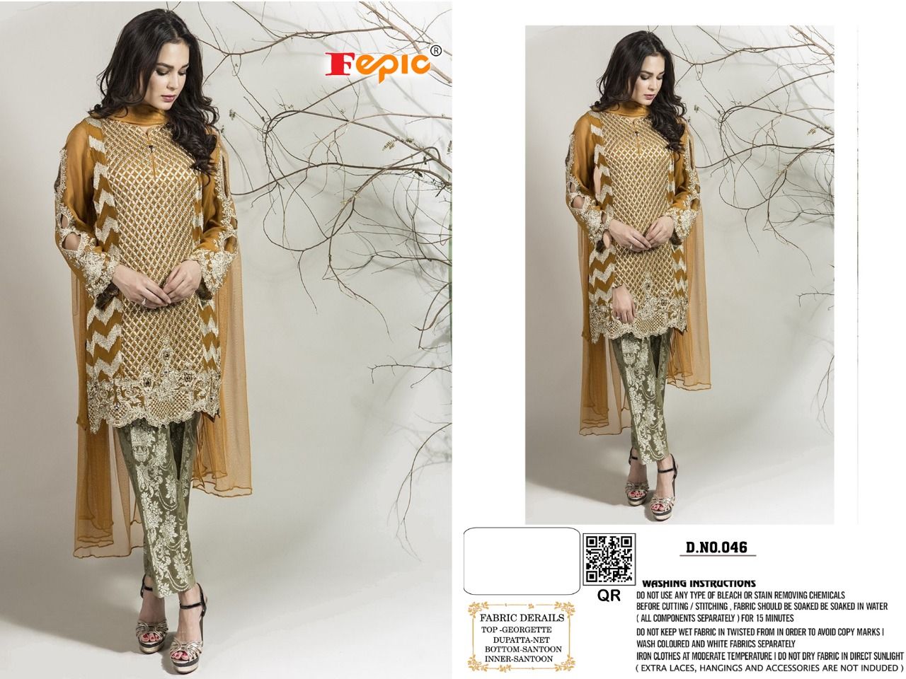 FEPIC FEPIC 0046 SINGLE  Salwar Kameez GEORGETTE Singles