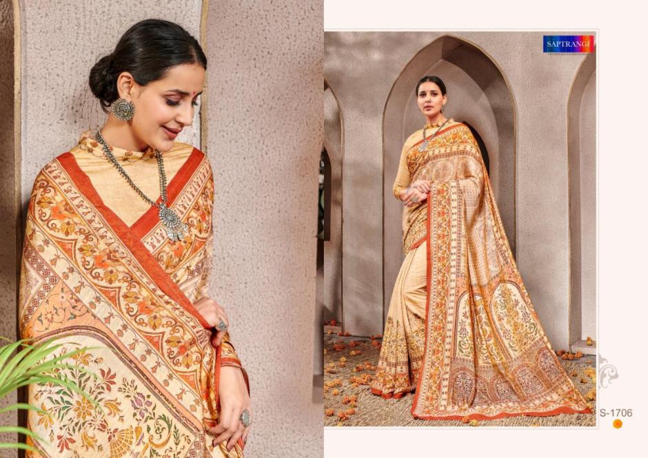 Manjubaa Clothing MEHER SILK 1706 Sarees Silk Singles