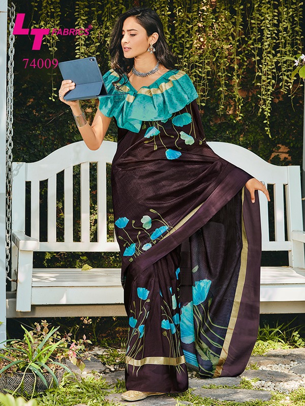 LT Fashion Kora silk beautifull and stylish look Kota silk Sarees