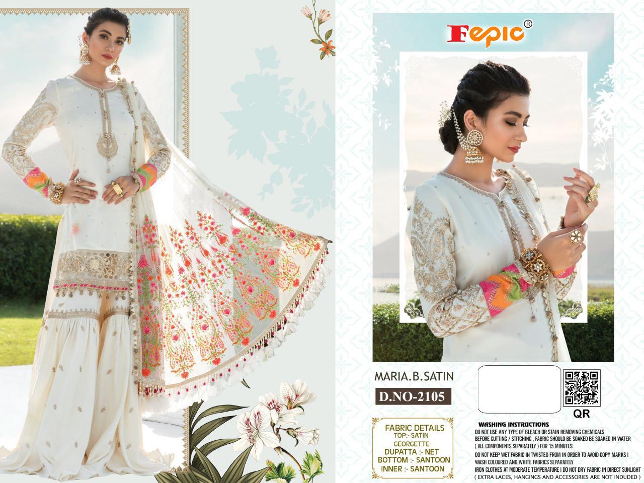 fepic rosemeen  2105 georgget innovative style salwar suit singal