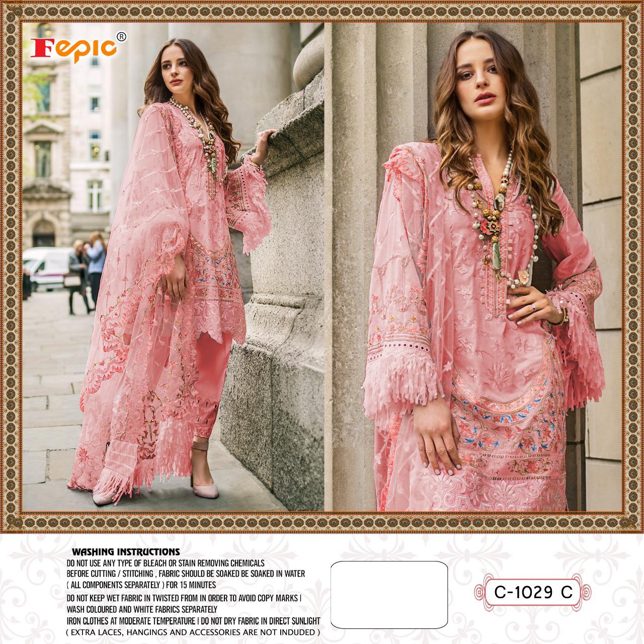 FEPIC ROSEMEEN C 1029 C Salwar Kameez Net Singles