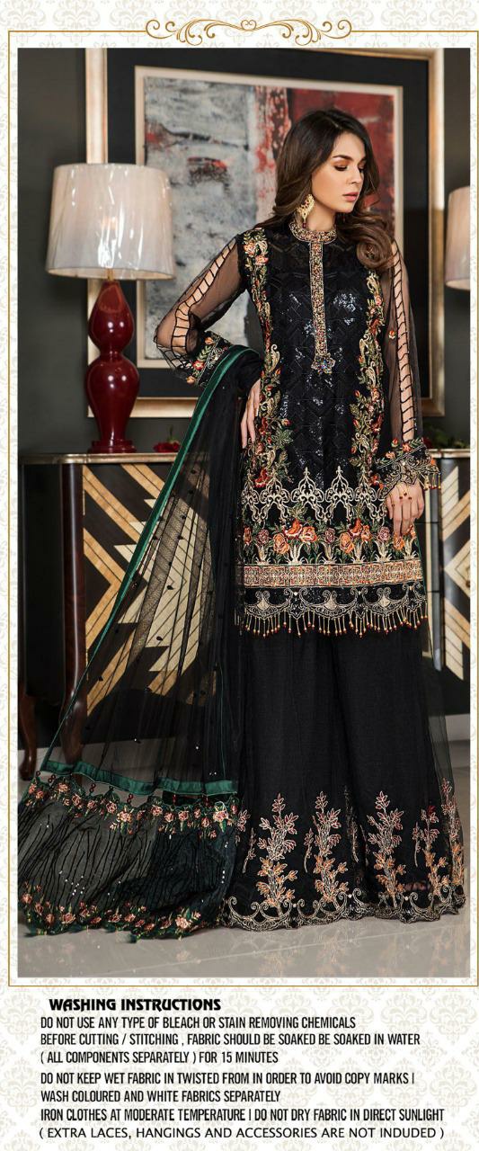 fepic rosemeen c 1055 georgette gorgeous look salwar suit singal