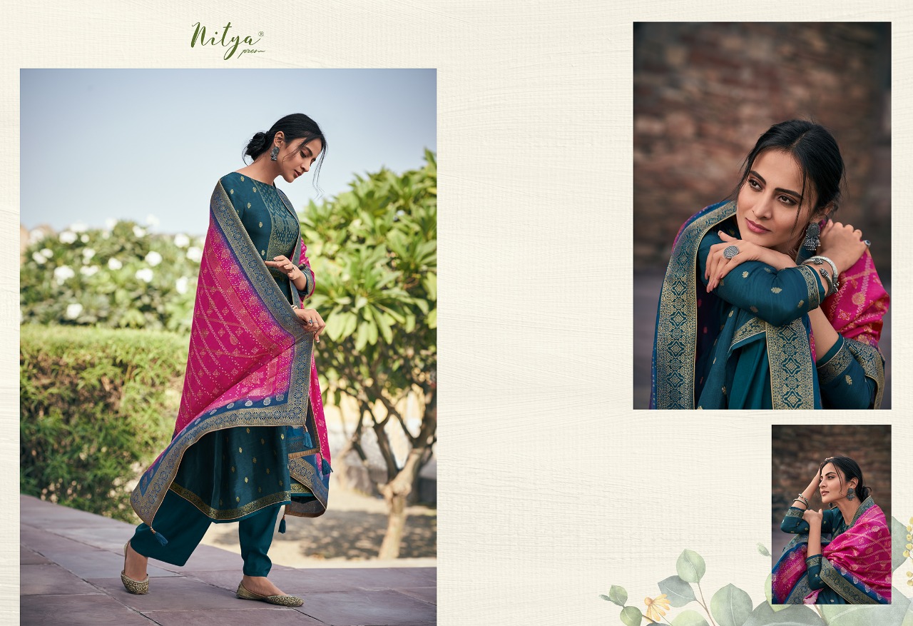 l t nitya saiyra  dola jaguard gorgeous look salwar suit catalog