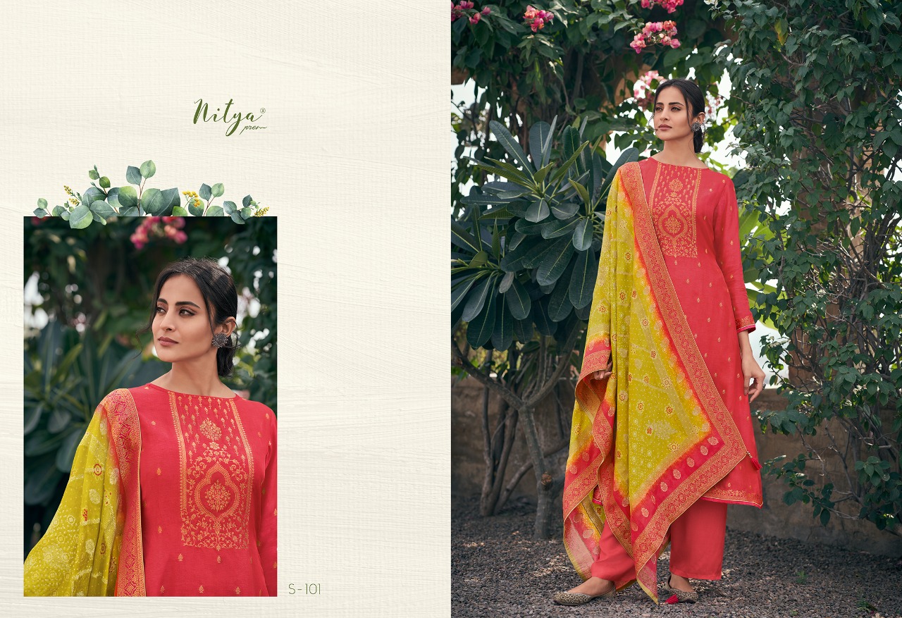 l t nitya saiyra  dola jaguard gorgeous look salwar suit catalog