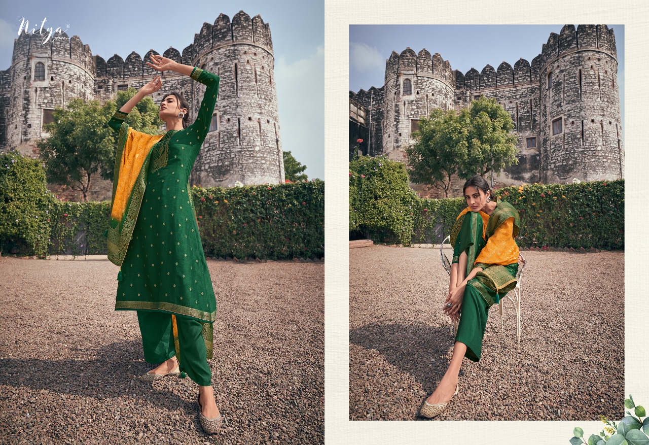 l t nitya saiyra  dola jaguard gorgeous look salwar suit catalog