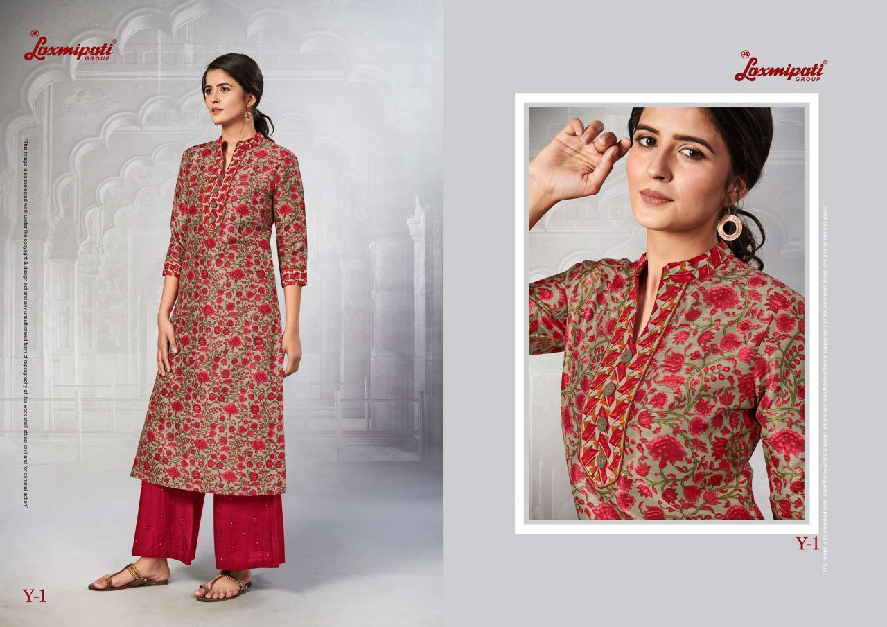 laxmipati madhuri poly cotton  exclusive print kurti catalog