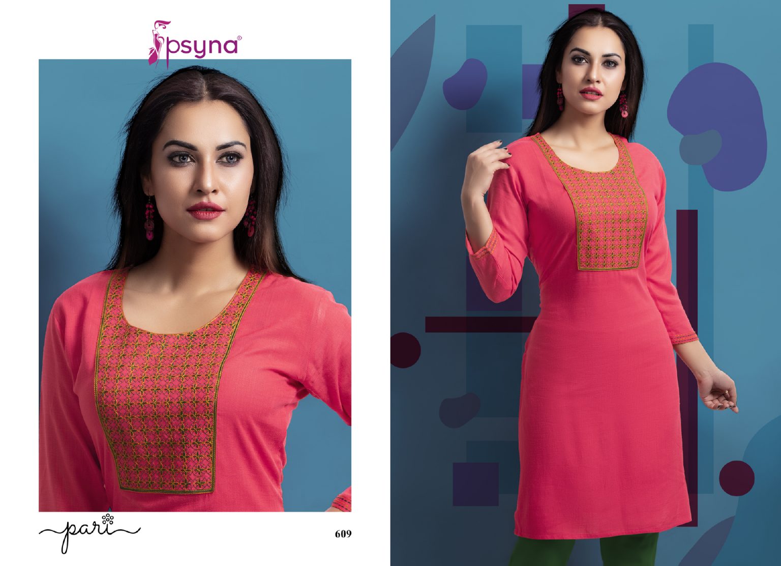 Psyna Pari Vol 6 Rayon Slub Affordable Price Kurti Catalog