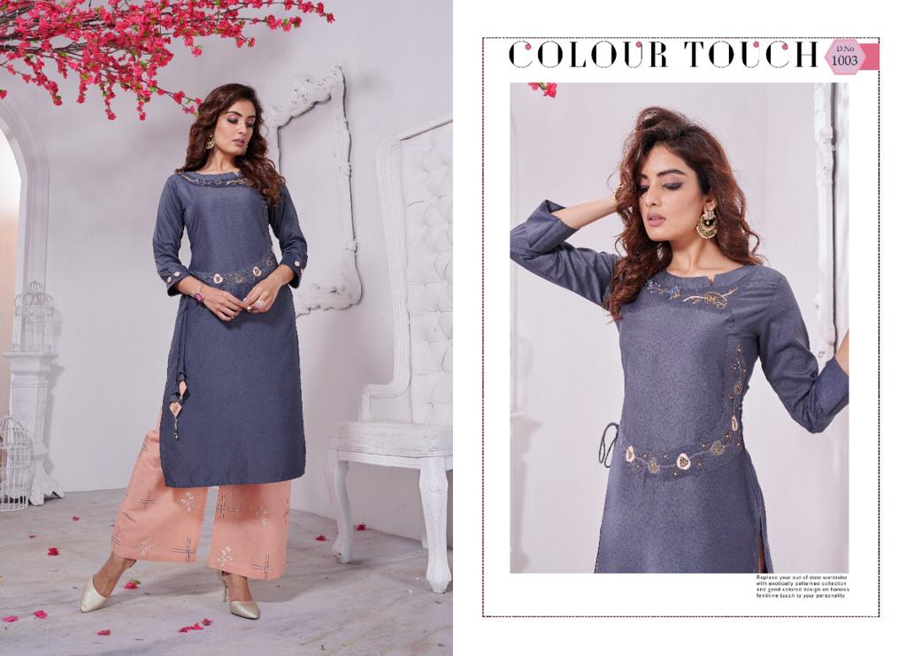 selesta innaya vol 2 silk catchy look kurti bottam catalog