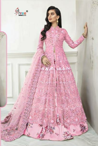 shree fabs s 171 c net regal look salwar suit