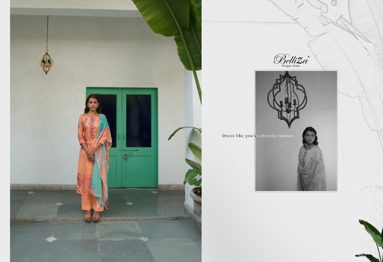 beliza desianer studio ehsaas jam cotton astonish Heavy Fancy Embroidery work salwar suit