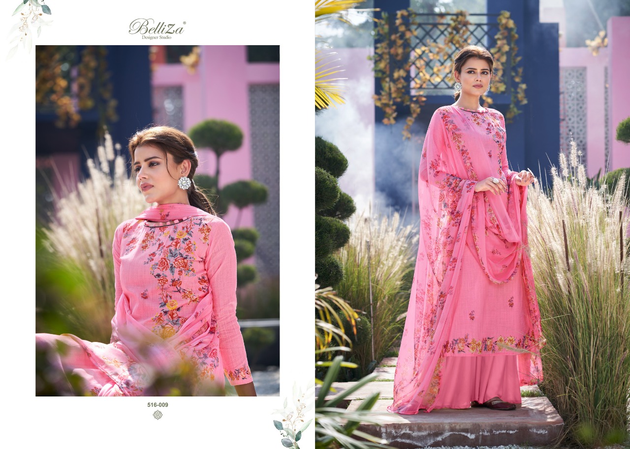 beliza desianer studio helix pure cotton astonishing print salwar suit catalog