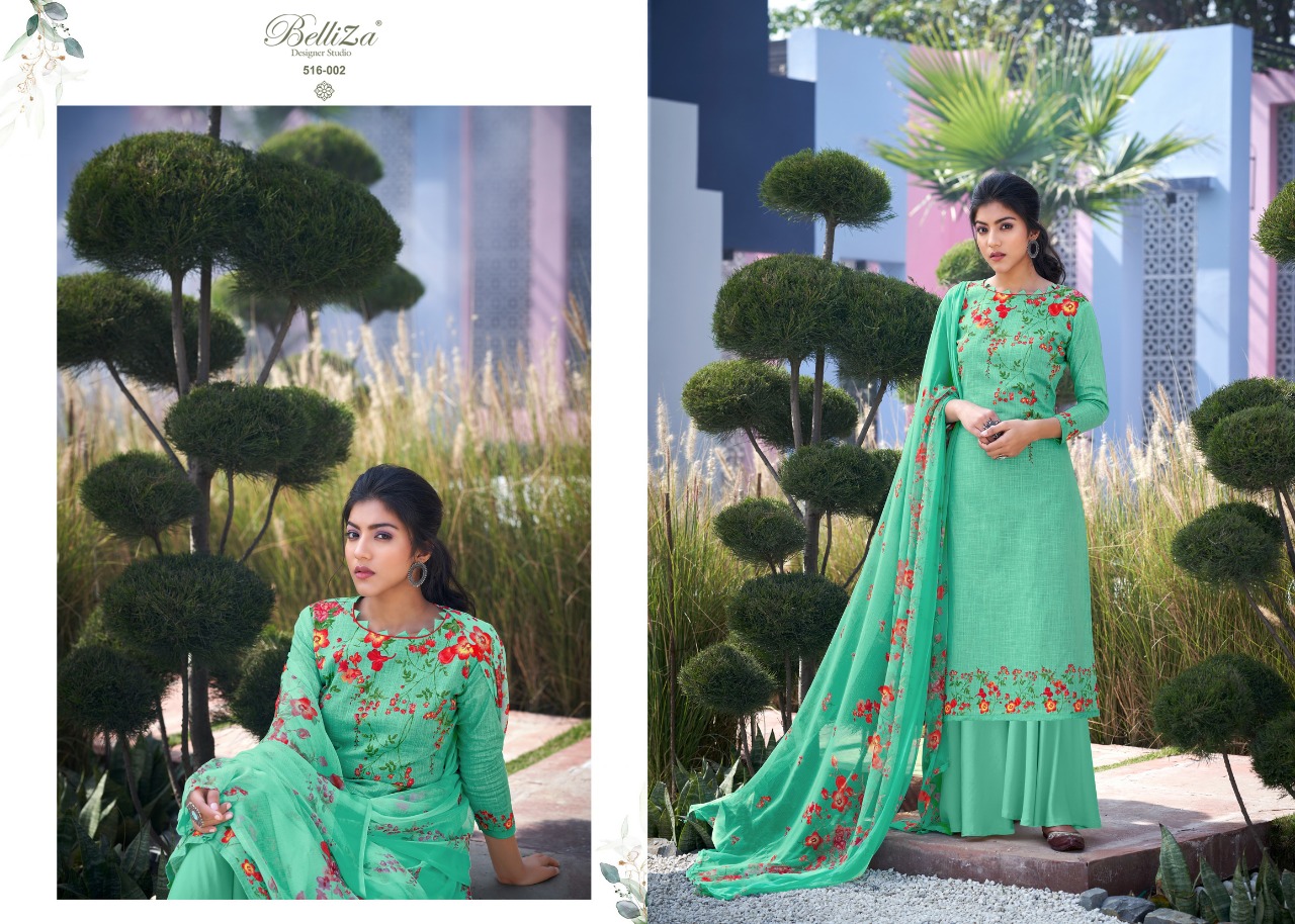 beliza desianer studio helix pure cotton astonishing print salwar suit catalog