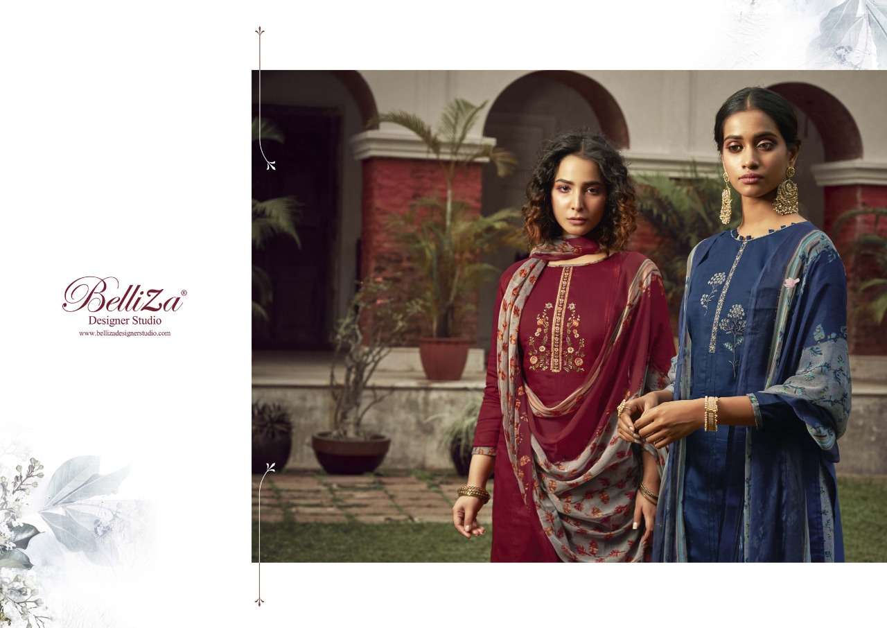 belliza designer studio nazar e patiala vol 6 jam cotton attrective print and colour salwar suit catalog