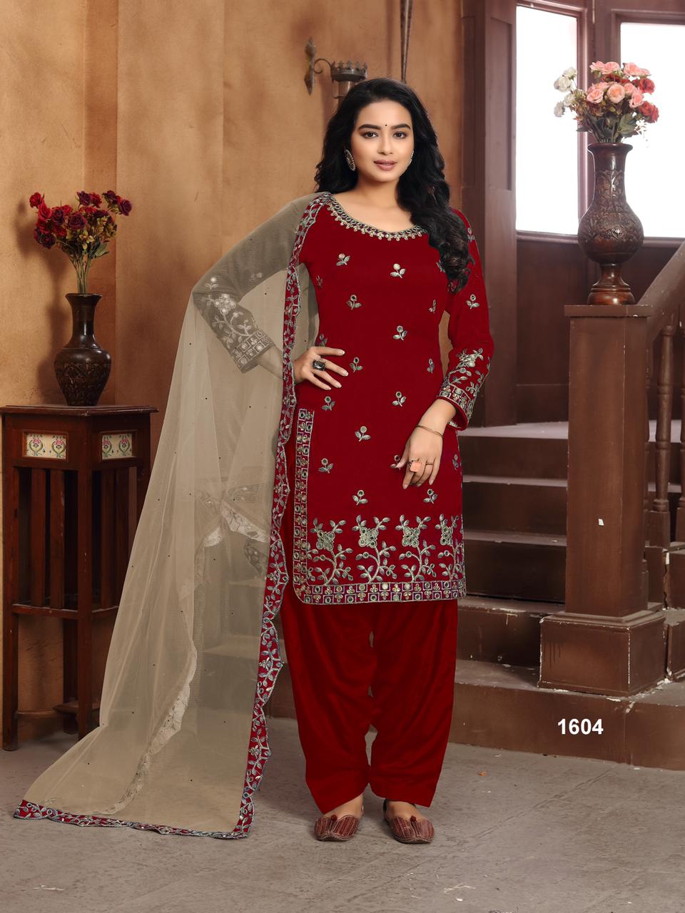 dani Aanaya 1604 Salwar Kameez Art silk Singles