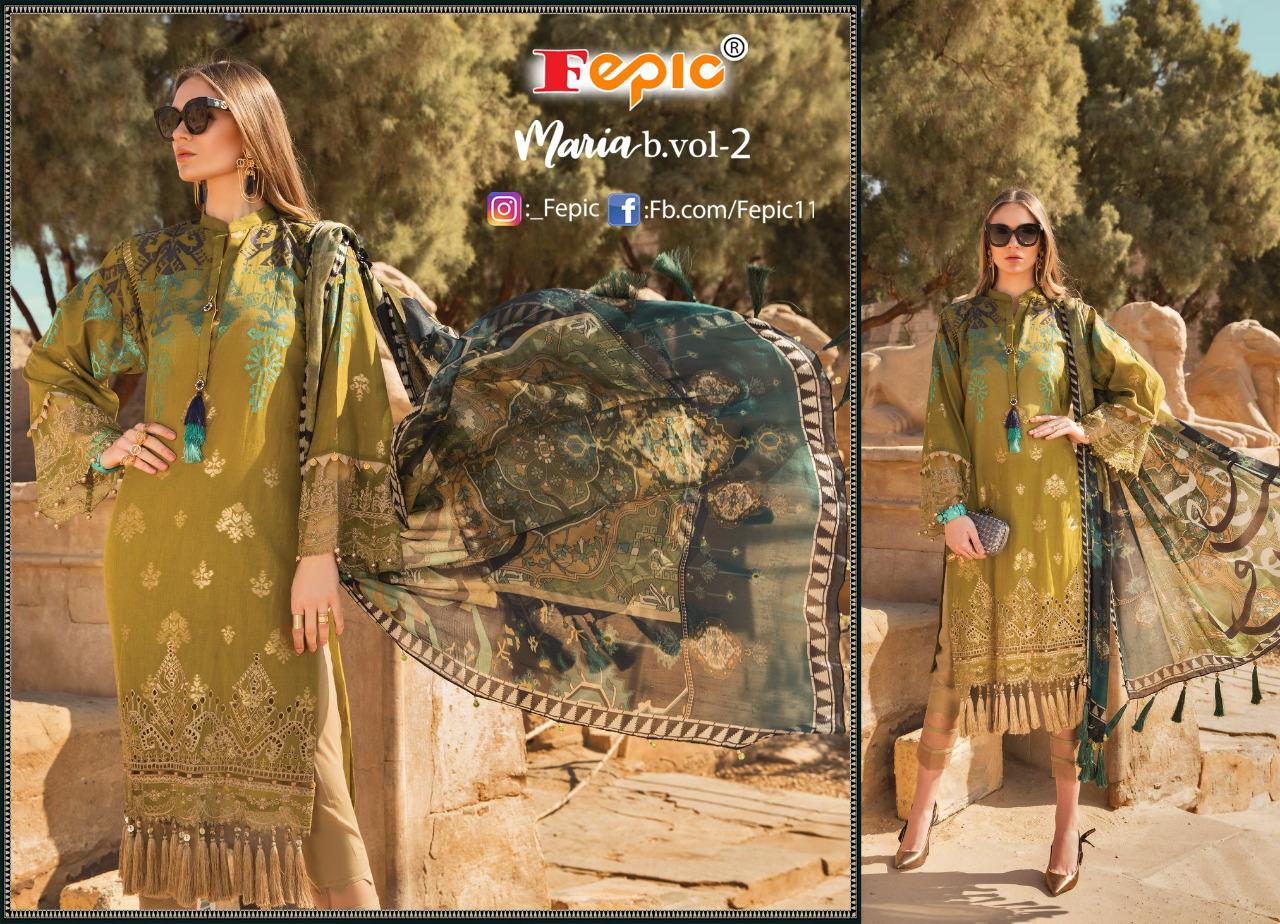 fepic rosemeen maria b vol 2 cotton innovative style salwar suit catalo