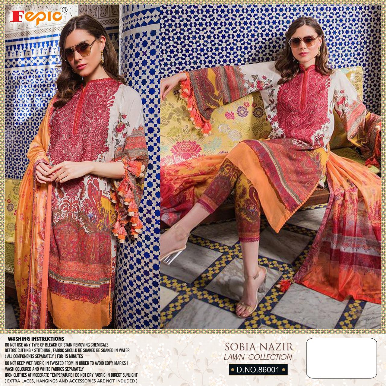 fepic rosemeen sobia nazir lawn collection nx cambric cotton exclusive print salwar suit catalog