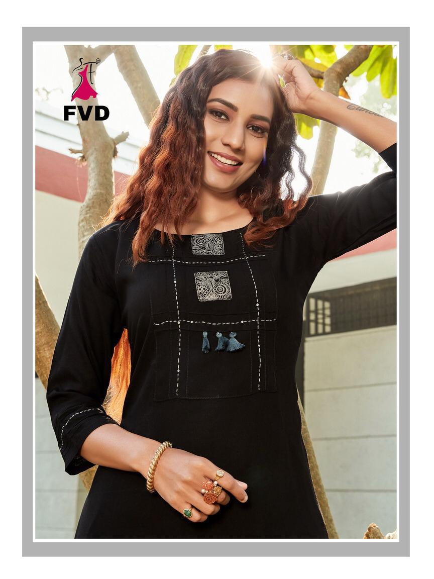 fvd begum vol 1 rayon innovative style kurti with plazzo catalog