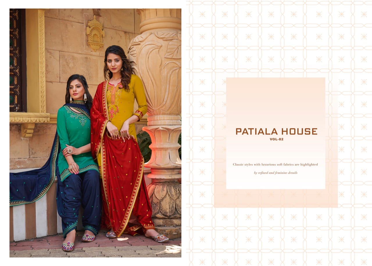 kessi Patiyala House vol 82 jam silk rregal look salwar suit catalog