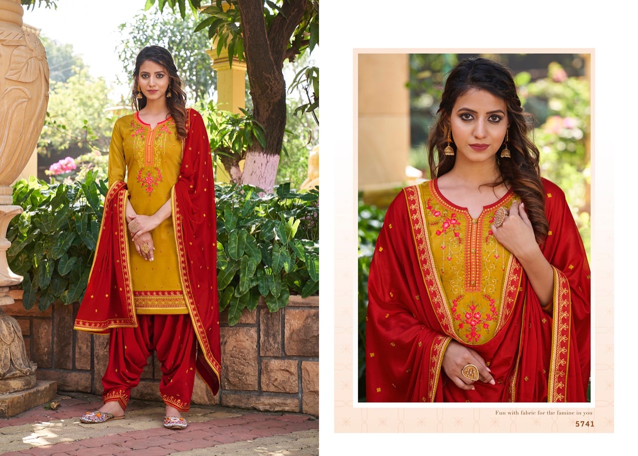 kessi Patiyala House vol 82 jam silk rregal look salwar suit catalog