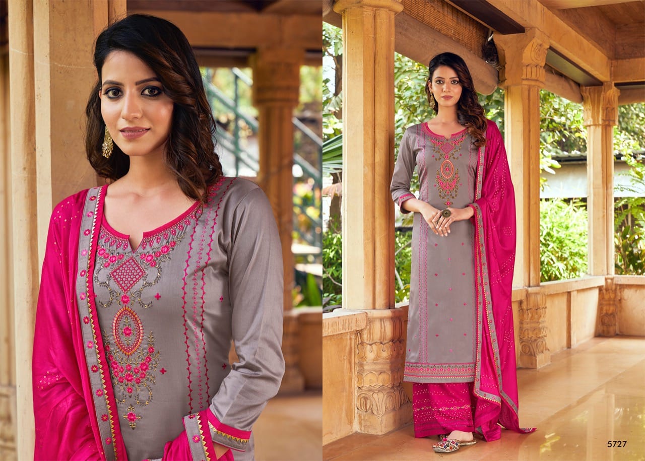 kessi safari vol 3 jam silk attrective look salwar suit catalog