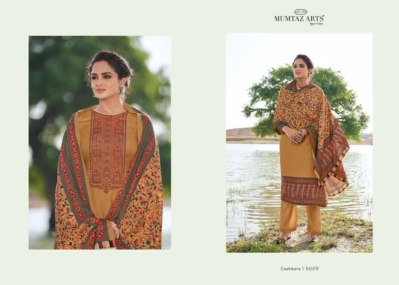 mumtaz arts cashmere jam setin attrective print salwar suit catalog