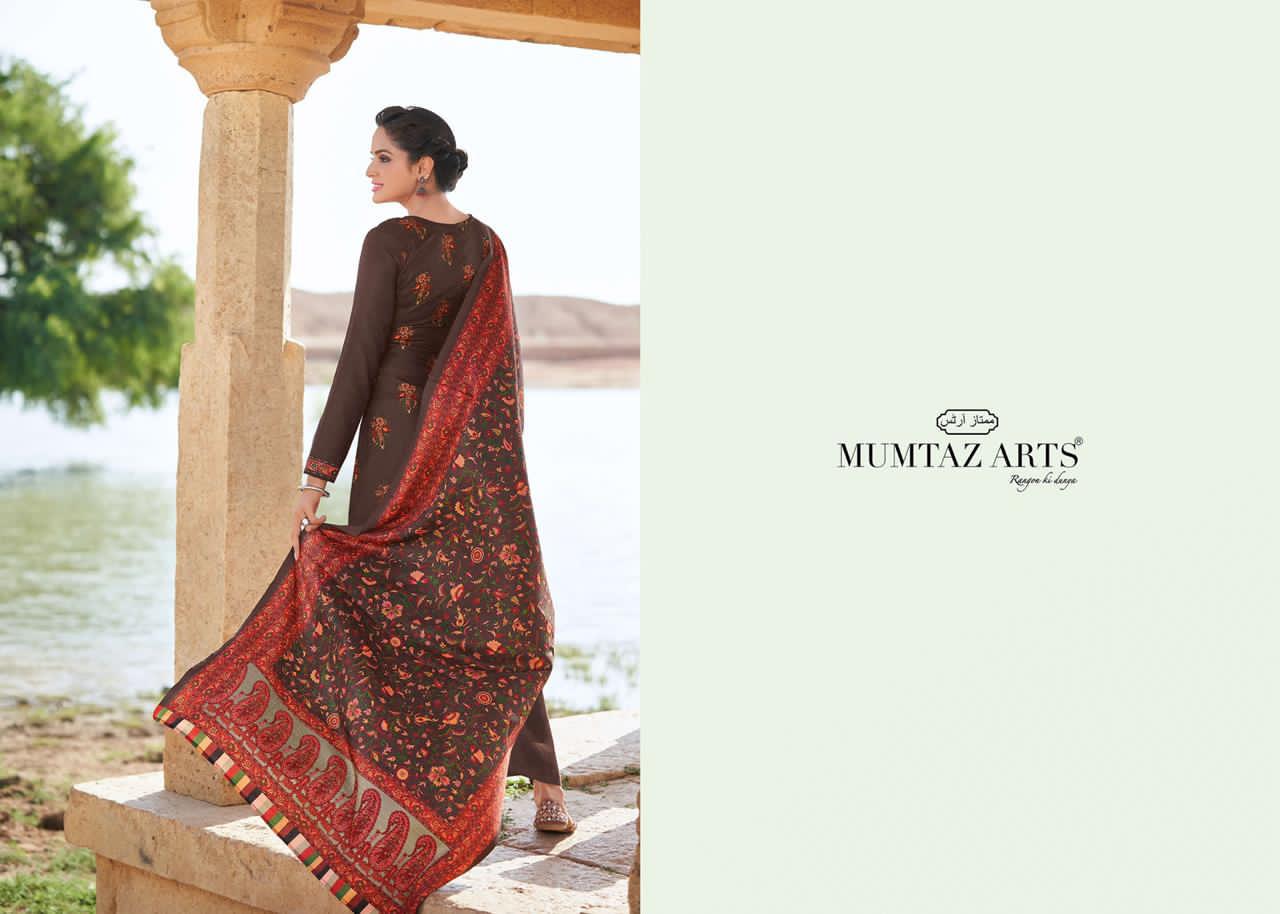 mumtaz arts cashmere jam setin attrective print salwar suit catalog