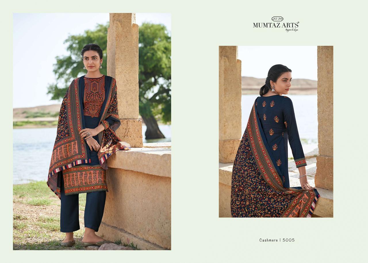 mumtaz arts cashmere jam setin attrective print salwar suit catalog