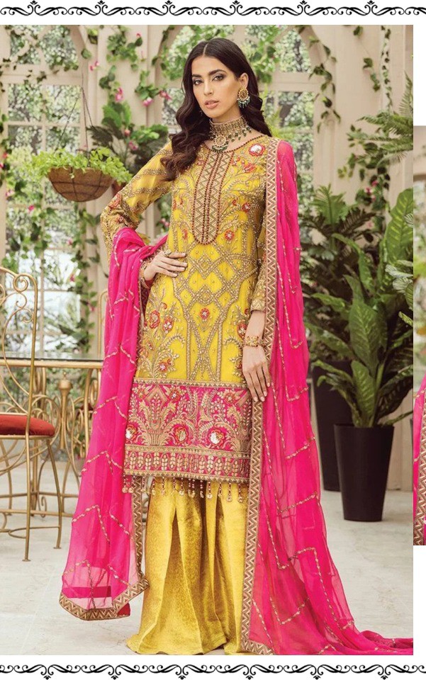 ramsha d no r 273 to r 276 georget decent embroidary look salwar suit catalog